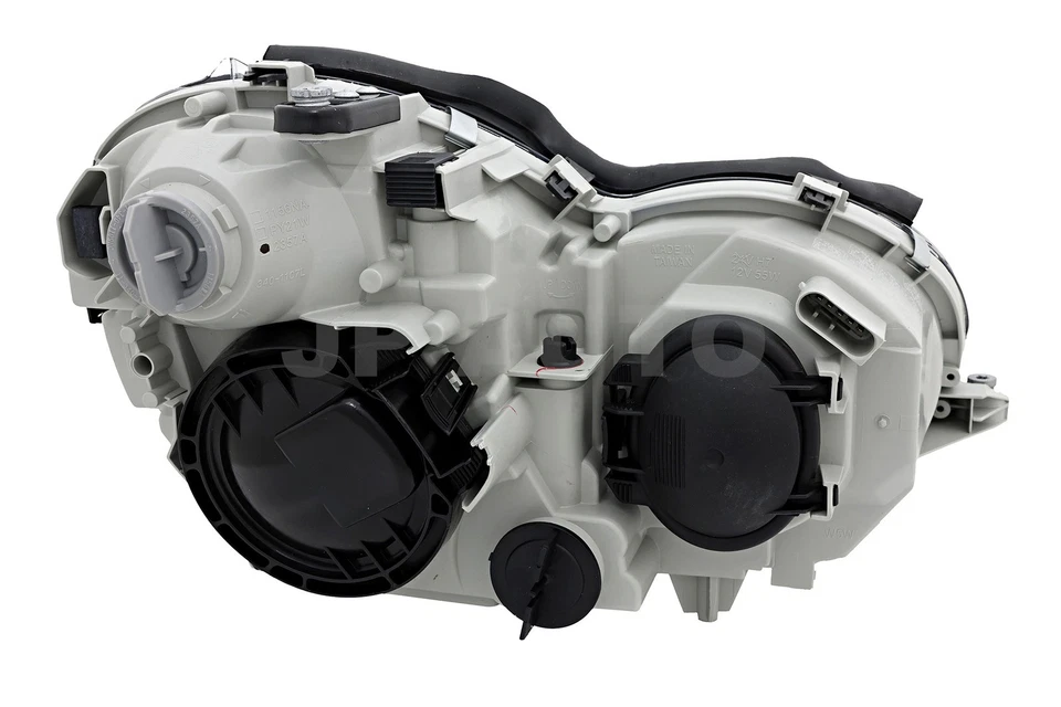 For 2005-2007 Mercedes Benz C Class Headlight Halogen Set Pair - Imagem 4 de 4