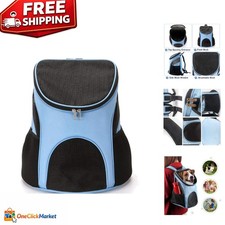 Breathable Dog Carrier Backpack for Small Pets - Comfortable Safe Travel