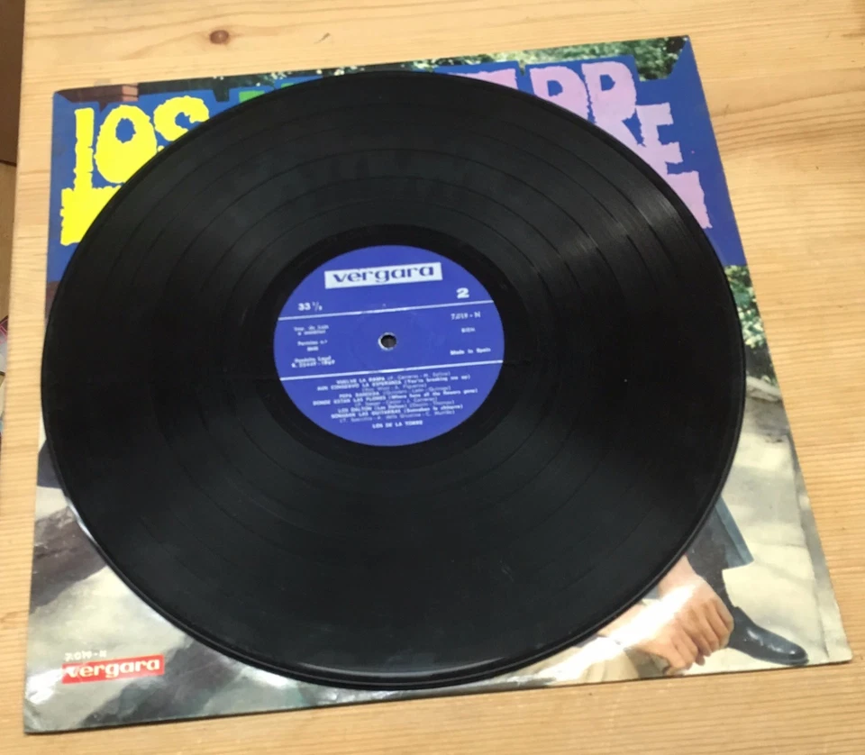 Los De La Torre S/T Vergara 7.019 N 1969 Spain Freakbeat Fuzz Garage Ska Psych Foto 2 de 2