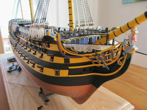 Heller HMS Victory 1:100 - set of brass photo-etched parts for rigging and more - Bild 6 von 8