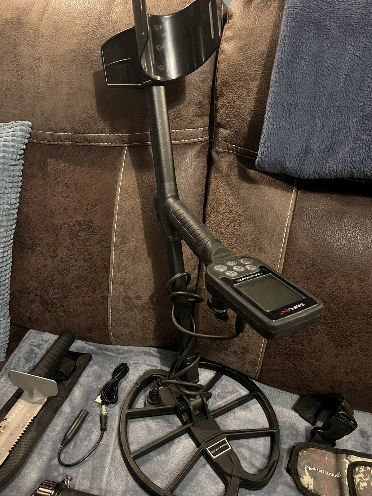 used nokta makro simplex metal detector + accessories eBay