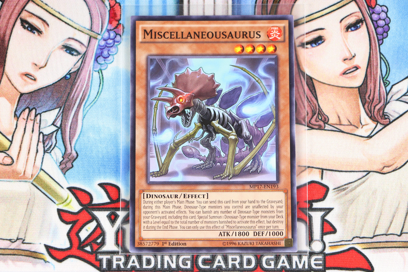 Yugioh Miscellaneousaurus MP17-EN193 1st Edition Common