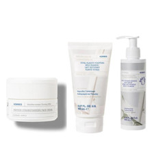 KORRES Crema de Noche de Leche de Burro + Suero Facial y Corporal 200 ml + Limpiador de Leche Nuevo