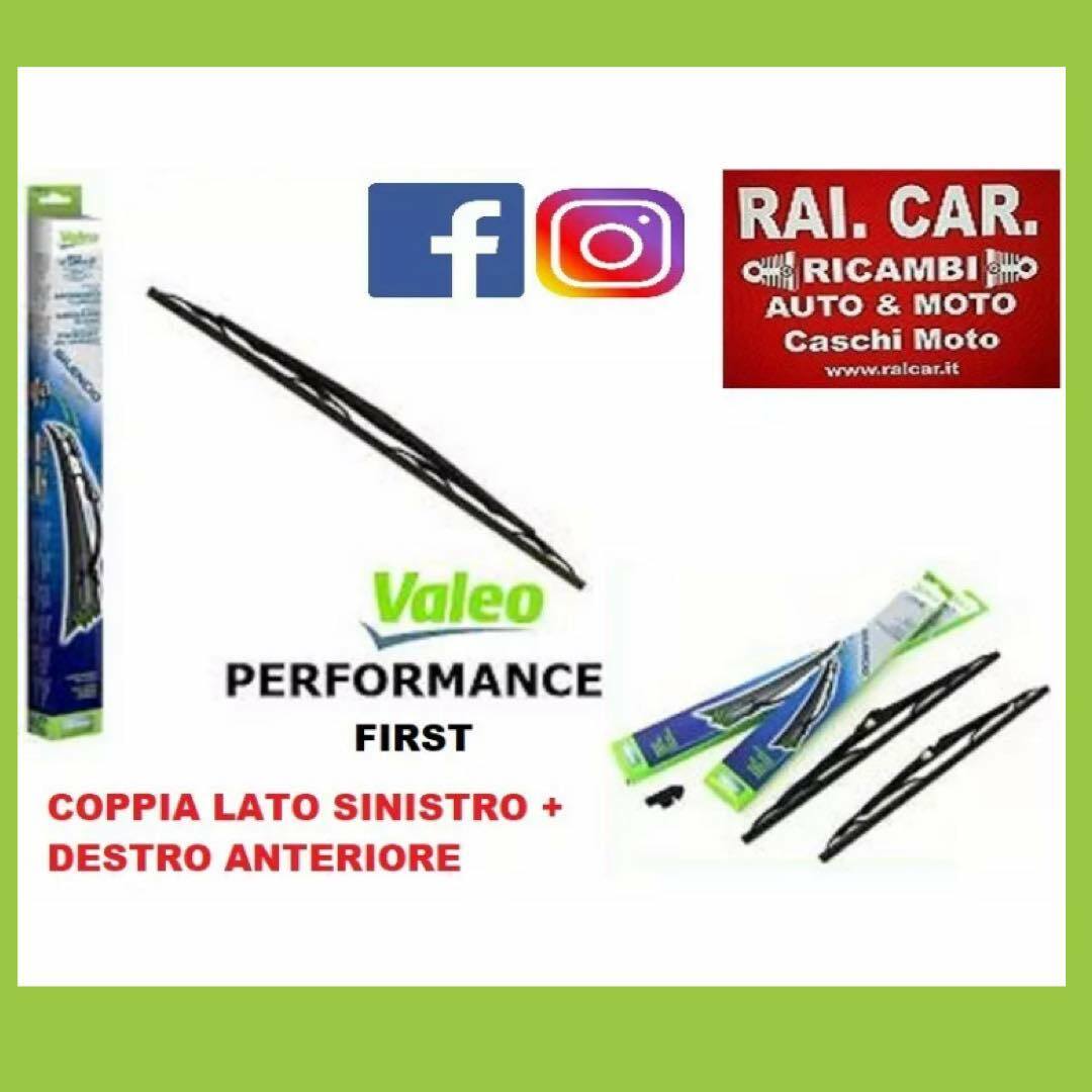 Coppia Spazzola Tergicristallo Auto Valeo Tradizionale Alfa Romeo 147 55-41cm - Immagine 1