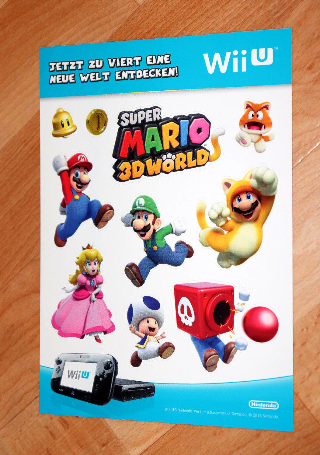 Super Mario 3D World - Nintendo Wii U (SEMINOVO) - Interactive