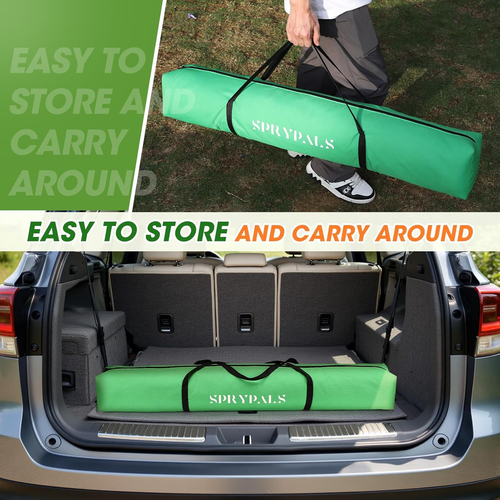 Pickleball Set with Net for Driveway, Portable 22FT Regulation Size Pickleball N - Picture 9 of 12