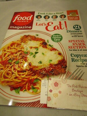 Food Network Magazine March 2020 Cook Like a Star Special Snack Edition Brand Ne