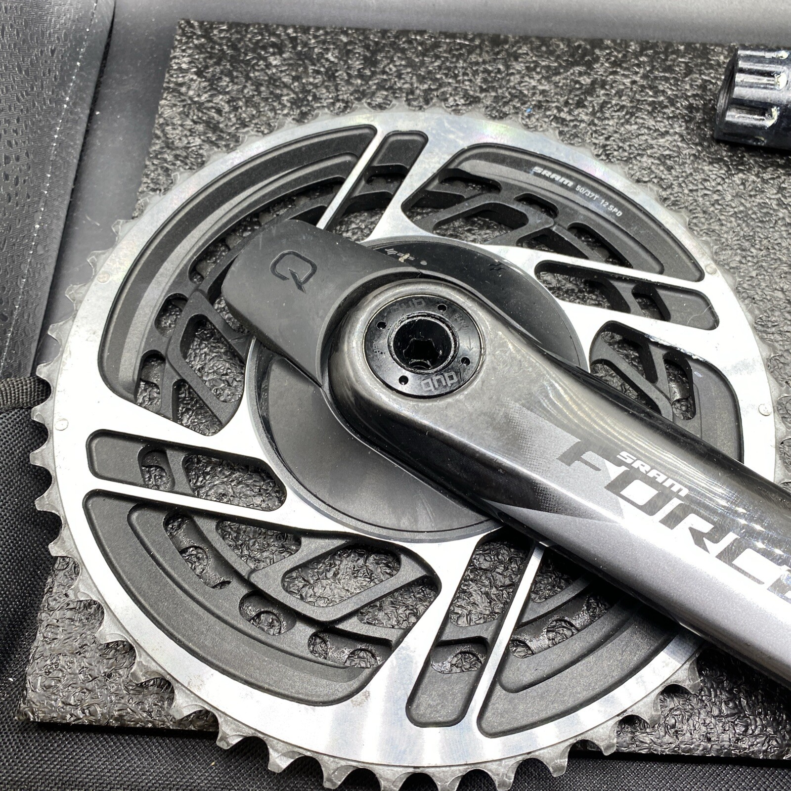 Sram Force Quarq Dub Power Meter Crank Set 50/37 172.5 12 Speed (9127