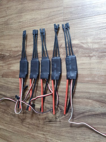 5 X Mystery 30A M-30 Unused brushless speed controllers 2-4s capable need solder - Picture 3 of 3