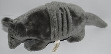 Alamo Ant Eater Armadillo Russ Berrie Plush Toy Stuffed Animal K-54 883 Gray