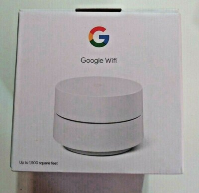 Google WiFi AC1200 Dual-band Mesh Wi-fi Router - White | eBay