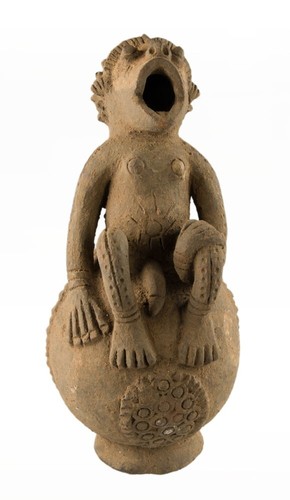 Jar Mambila - 25 CM - Vase Terracotta - Pottery African #17293 - Picture 9 of 12