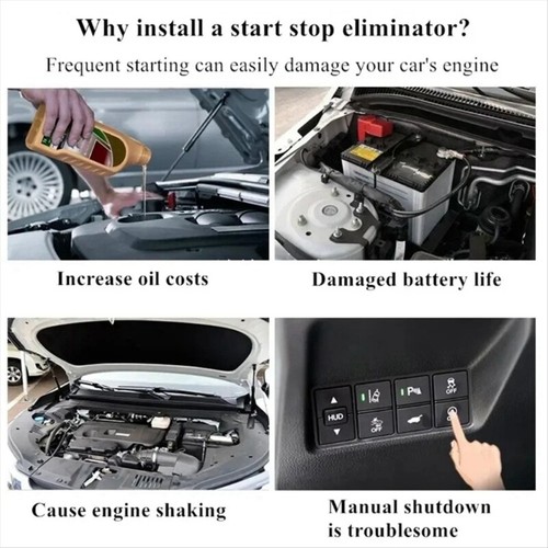 Engine Stop Start Canceller Replace Start Stop Eliminators Autostop Eliminators - Zdjęcie 4 z 8