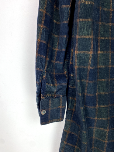 Fat Face Corduroy Shirt Dress with Pockets Long Sleeve Check Cotton Size 8 Long - Picture 10 of 15