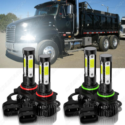 9006 9005 LED headlight bulb Hi/Lo Beam for 1998-2015 MACK Vision CX CXN Truck