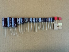 JVC QL-8 Victor TT-81 Speed Repair Kit Capacitors Turntable Recap Set