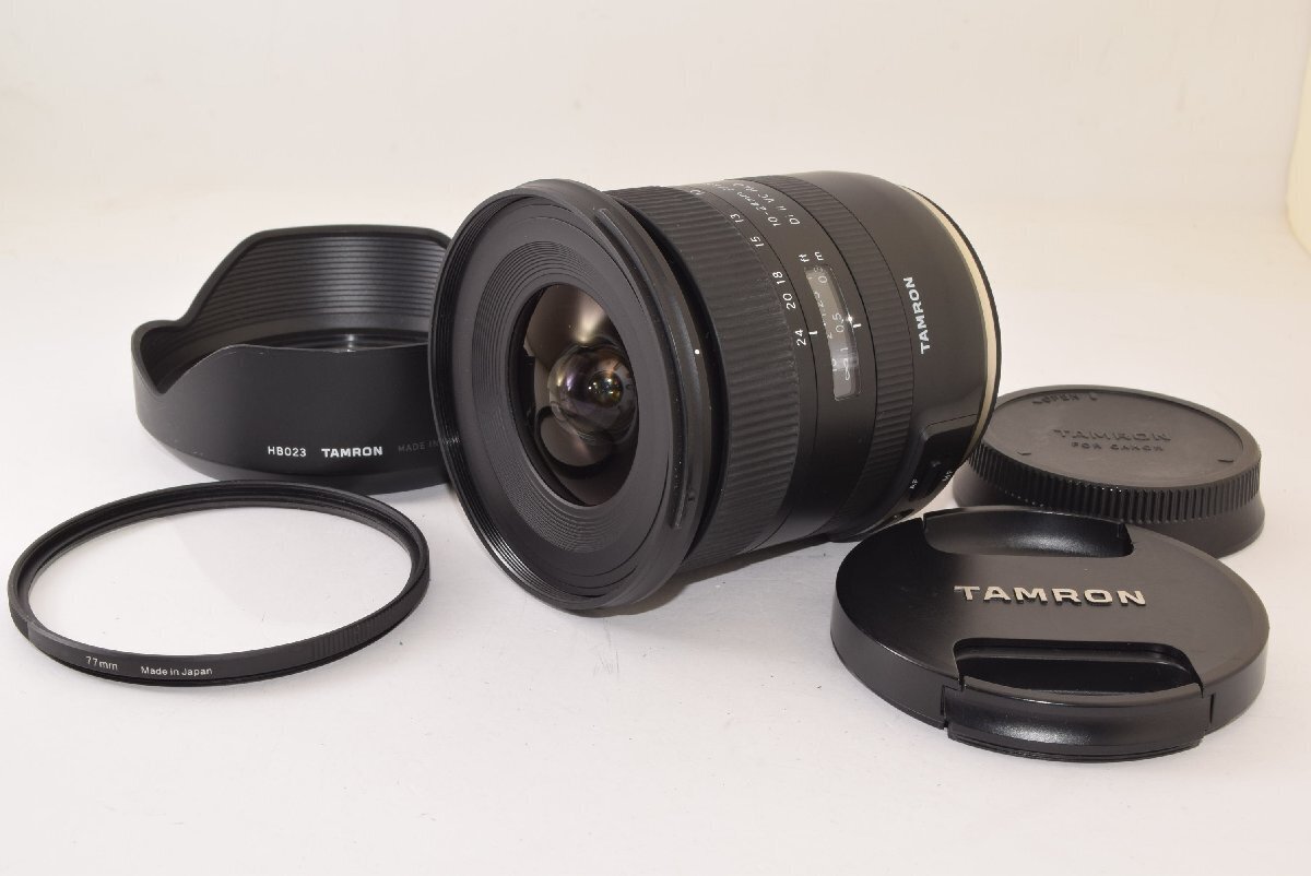 TAMRON 10-24MM F3.5-4.5 DI II VC HLD B023 FOR CANON LENS TAMRON 10-24MM F3.5-4.5 DI II VC HLD B023 FOR CANON LENS
