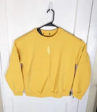 Vintage 90s Girl Skateboards Embroidered Crewneck Hook-Ups Grunge Men M Boxy 