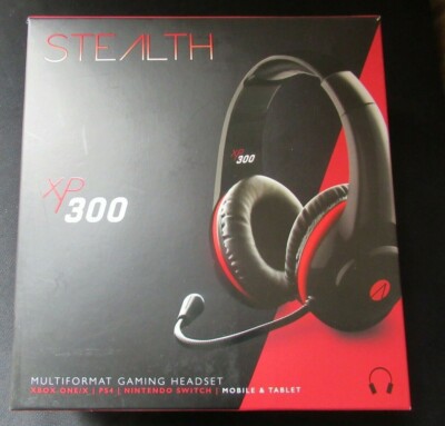STEALTH XP300 Multiformat Gaming Headset XBOX ONE/X PS4 Nintendo Switch Mobile