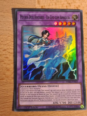 Dual Avatar Feet - Armored Un-Gyo YUGIOH PHRA SUR 2020 PORTUGUESE 1st NM  #06362 | eBay