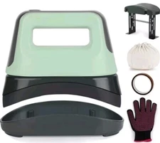 Hat Press Machine, 3 Heating Levels with 6.3"x3.4" Ceramic-Coated Heat Plate