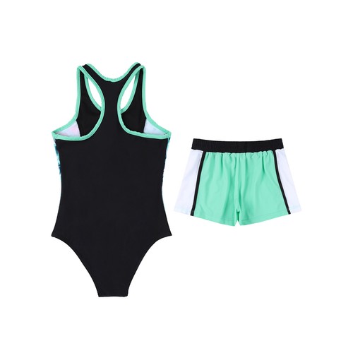 Kids Girls Swimwear Sports Outfits Beachwear Holiday Swimsuit Bathing Suit Sets - Picture 56 of 69