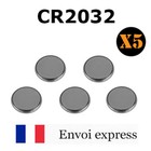 Lot x5 Pile bouton CR2032