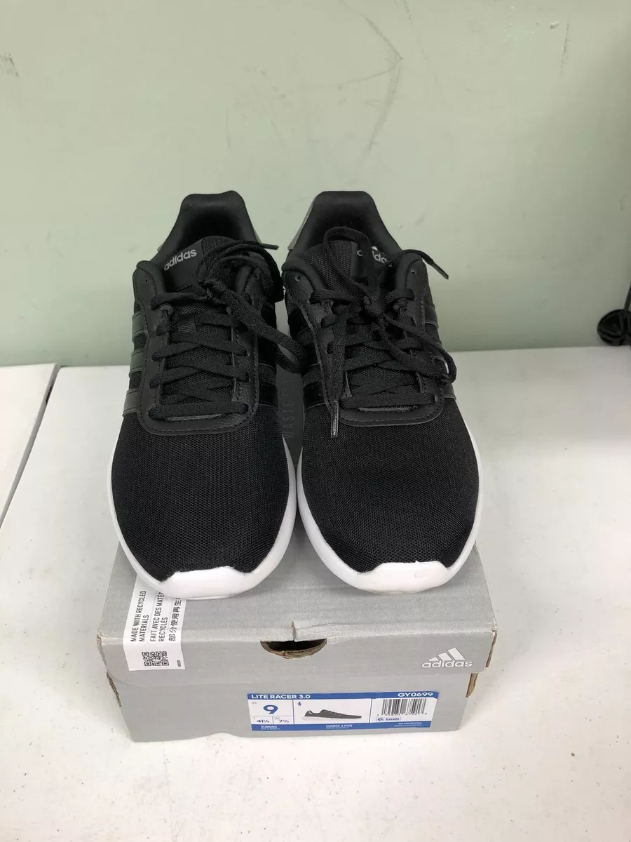 adidas Women s Lite Racer 3.0 Running Sneaker Size 9M GY0699 Black