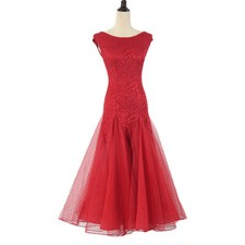 Latin Ballroom Competitio  n Dance Dress Modern Waltz Tango Standard Dress Y069