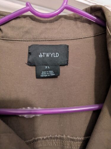Mono para mujer Atwyld Pitcrew oliva XL manga corta nuevo con etiquetas - Imagen 3 de 8