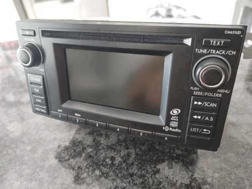 Subaru Impreza 2012-14 Crosstrek AM FM Radio MP3 CD Player 86201FJ630 Clarion - Foto 2 di 12