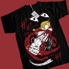 Fullmetal Alchemist T-shirt FMA Brotherhood Edward Elric Alphonse Elric Shirt
