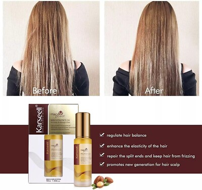 Karseell Moroccan Argan Oil Hair Healing Cold Pressed Weightless Serum