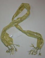 New Gymboree Girls One Size Glitter Gold Scarf Metallic 52" Holiday Dress Up