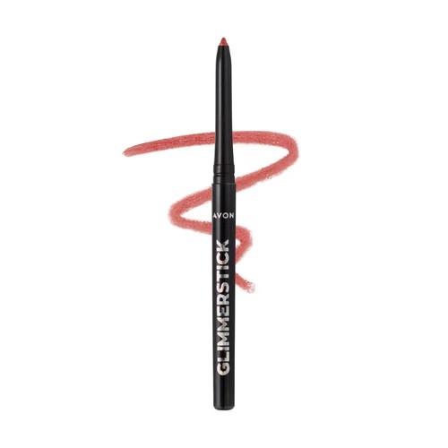 Avon Glimmerstick Retractable Diamonds Eyeliner Limited Edition Bewitching Red - Picture 2 of 2