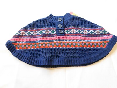 baby girl poncho sweater