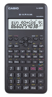 Taschenrechner Casio FX 82 MS 2nd Edition Tischrechner Schulrechner Bürorechner