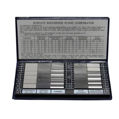 Surface Roughness Comparison Sample Block Ra0.05-12.5mm Roughness Sample-Block