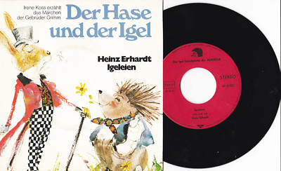 HEINZ ERHARDT / IRENE KOSS -Der Hase Und Der Igel / Igeleien- 7'' 45 