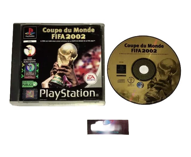 Jeu PS1 FIFA Coupe Du Monde 2002 - Version Française Complète - Excellent état