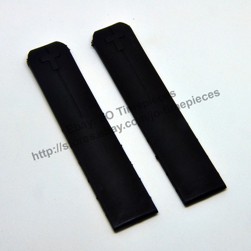 Comp Tissot T-Touch T047220 T047420 T013420 21mm Black Rubber Watch Strap  Band | eBay
