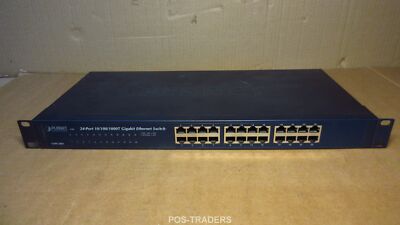 PLANET GSW-2401 V8 Unmanaged Network Switch 24-Port GIGABIT LAN RJ-45 RACK EARS