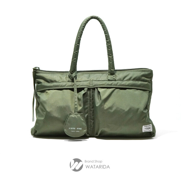 BNUU】OLIVE LARGE PORTER HYKE helmet bag - バッグ BNUU】OLIVE LARGE PORTER HYKE helmet bag - バッグ