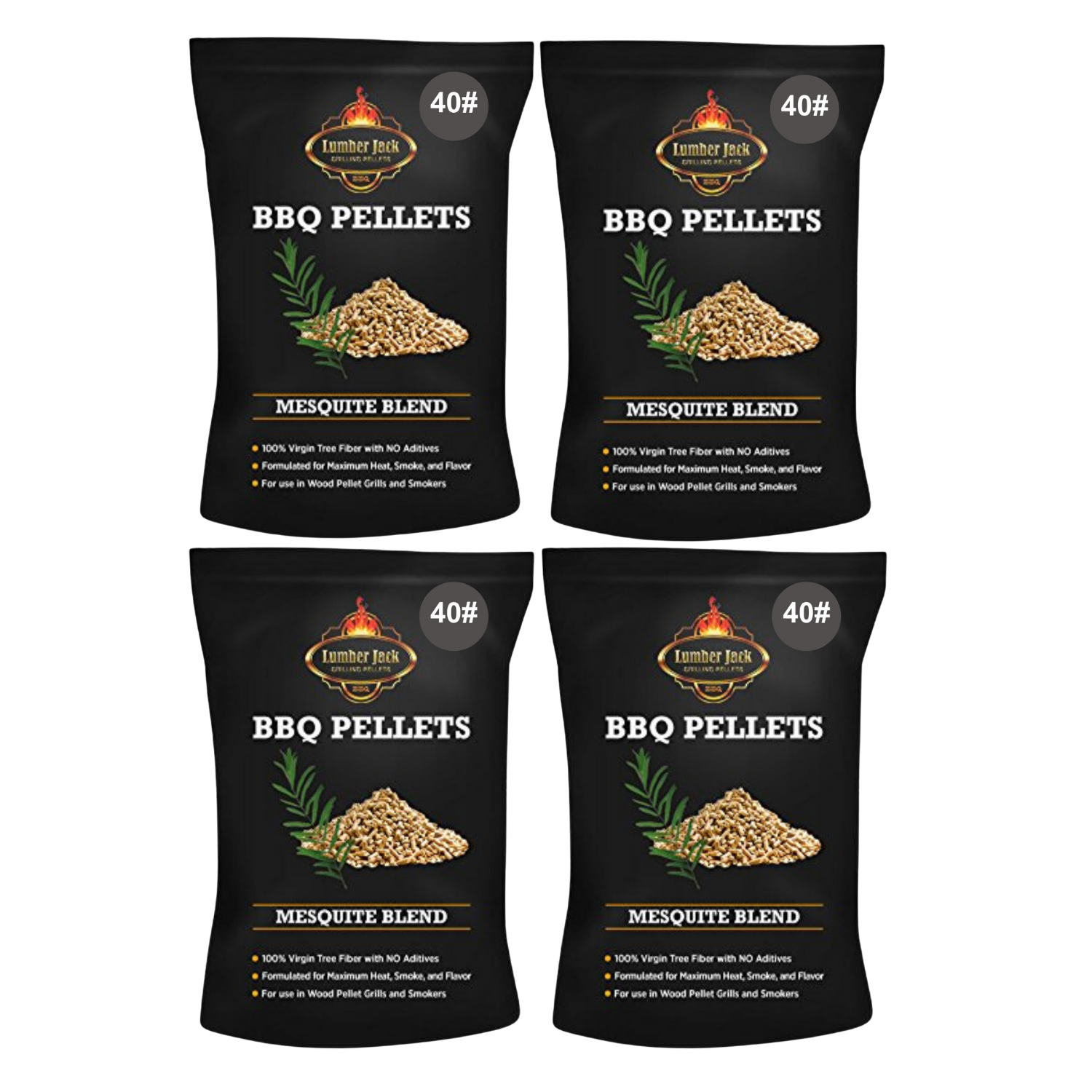 Lumber Jack Mesquite Blend BBQ Grilling Pellets 10 to 240 eBay