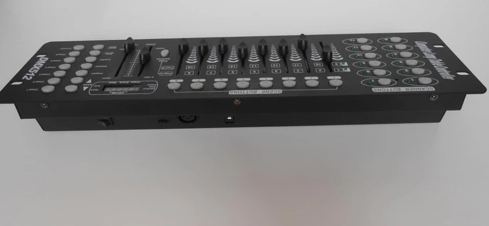 192CH DJ Lighting DMX 512 Controller,240 Scene DMX Controller Board Pro Lighting - Image 3 of 3