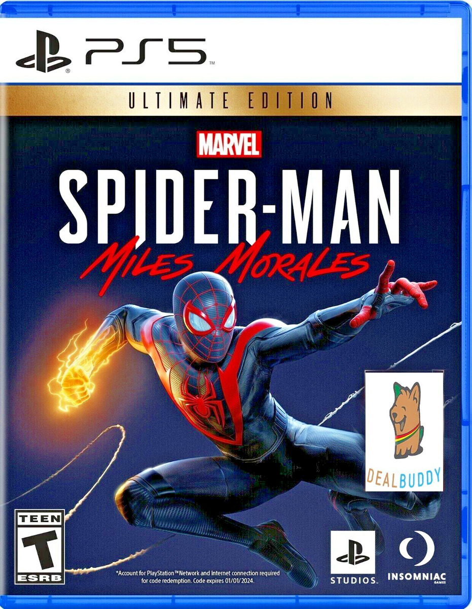 Spider-Man Miles Morales Ultimate Edition Ps5, Jogo de Videogame Ps5 Usado  83856338