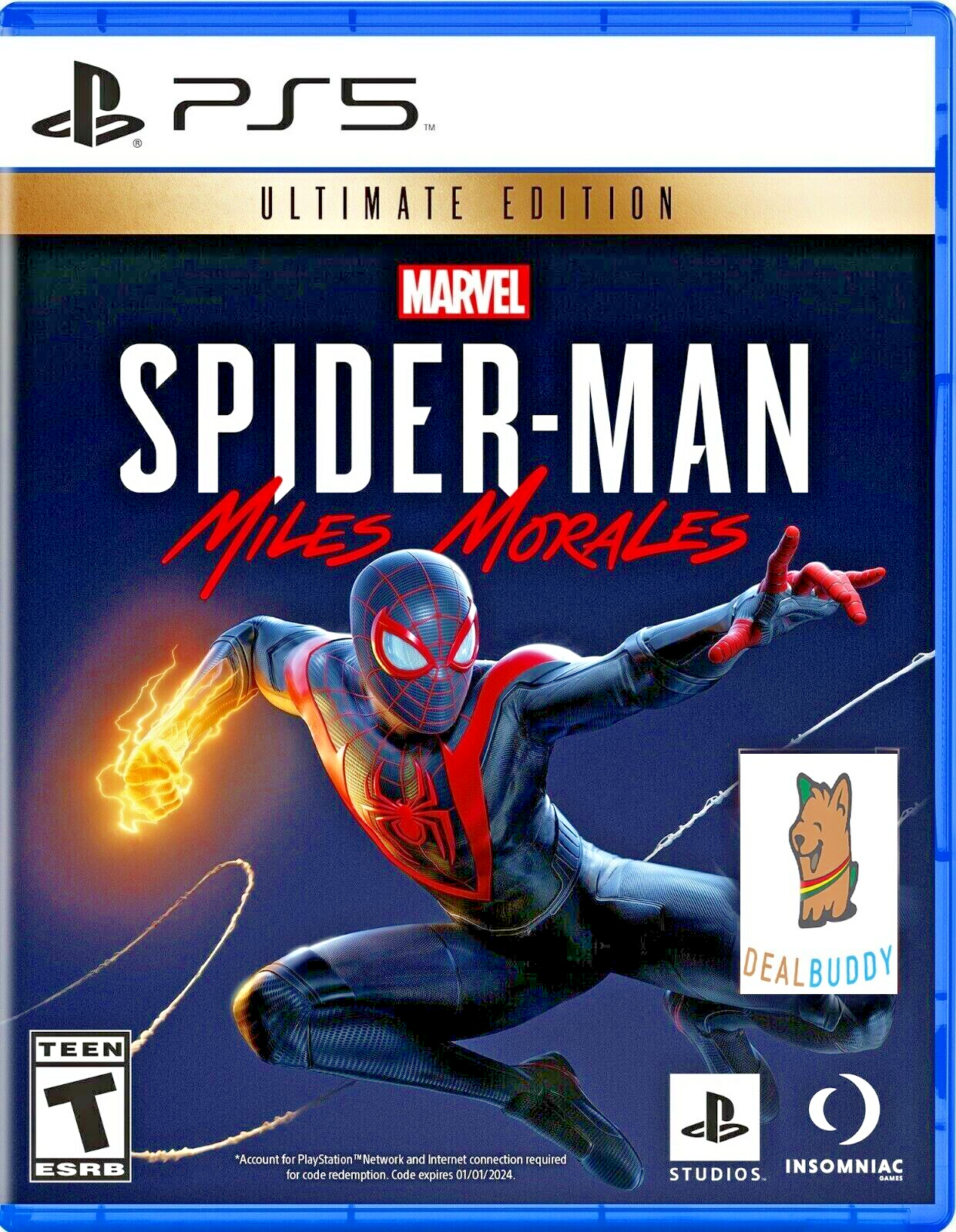 Marvel's Spider-Man: Miles Morales - PlayStation 5 (PS5) - No Code  711719544869