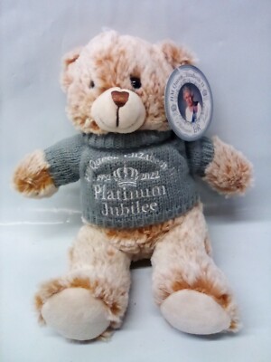 EMBRACE CLASSIC STOFFTIER SAMMLUNG QUEEN ELIZABETH II PLATIN JUBILÄUM SOUVENIR