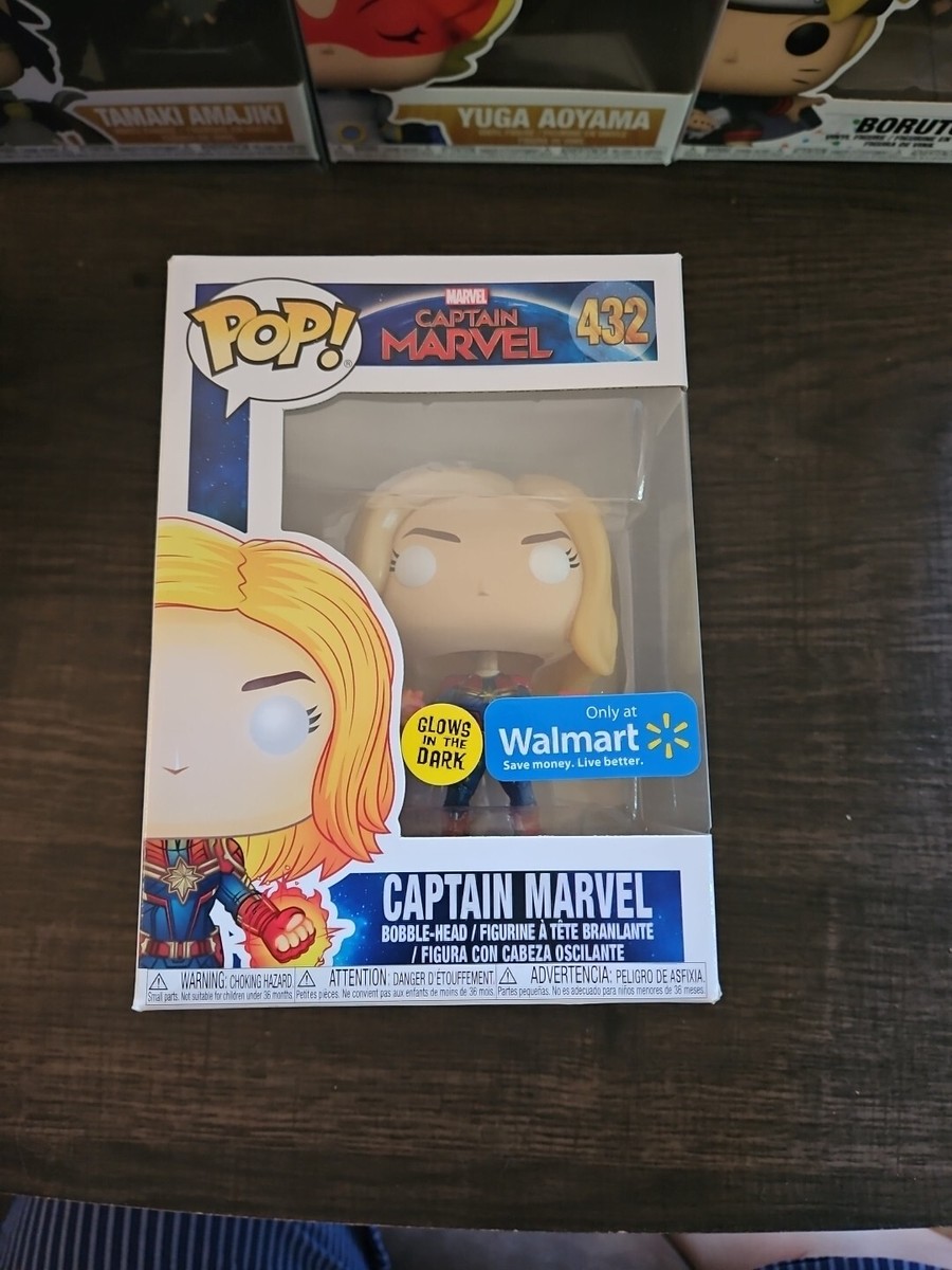 Funko Pop! Marvel 432 Captain Marvel Glows in the Dark