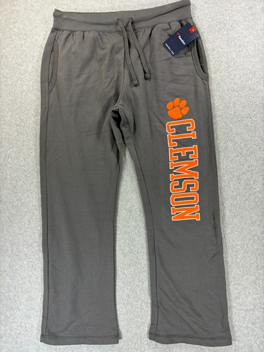 NWT Clemson Tigers Fanatics Campus Sweatpants (Men's XL) Gray